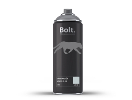 Spray BOLT SPRAY PREMIUM PAINT Bolt Imprimacion Aparejo Gris 1K (400 ml)