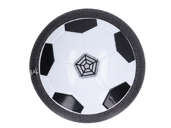 Ats-pelota De Fútbol Hover Con Led Bola Flotante Operada Por Batería Juguete Con Parachoques De Espuma Suave Negro