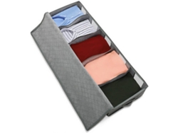 Estantería Para Ropa (gris - 97 X 33 X 15 Cm) Almacenamiento Inteligente E Impermeable Para Baño, Camping Y Viajes.