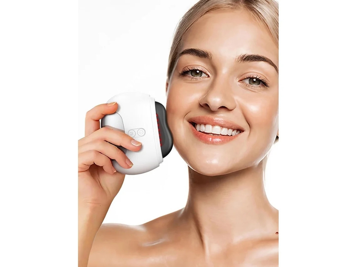 Herramienta facial Gua Sha Herramienta para esculpir el rostro Herramienta de masaje facial con calor y vibración eléctrica 5 modelos Dispositivo YIZHOOD