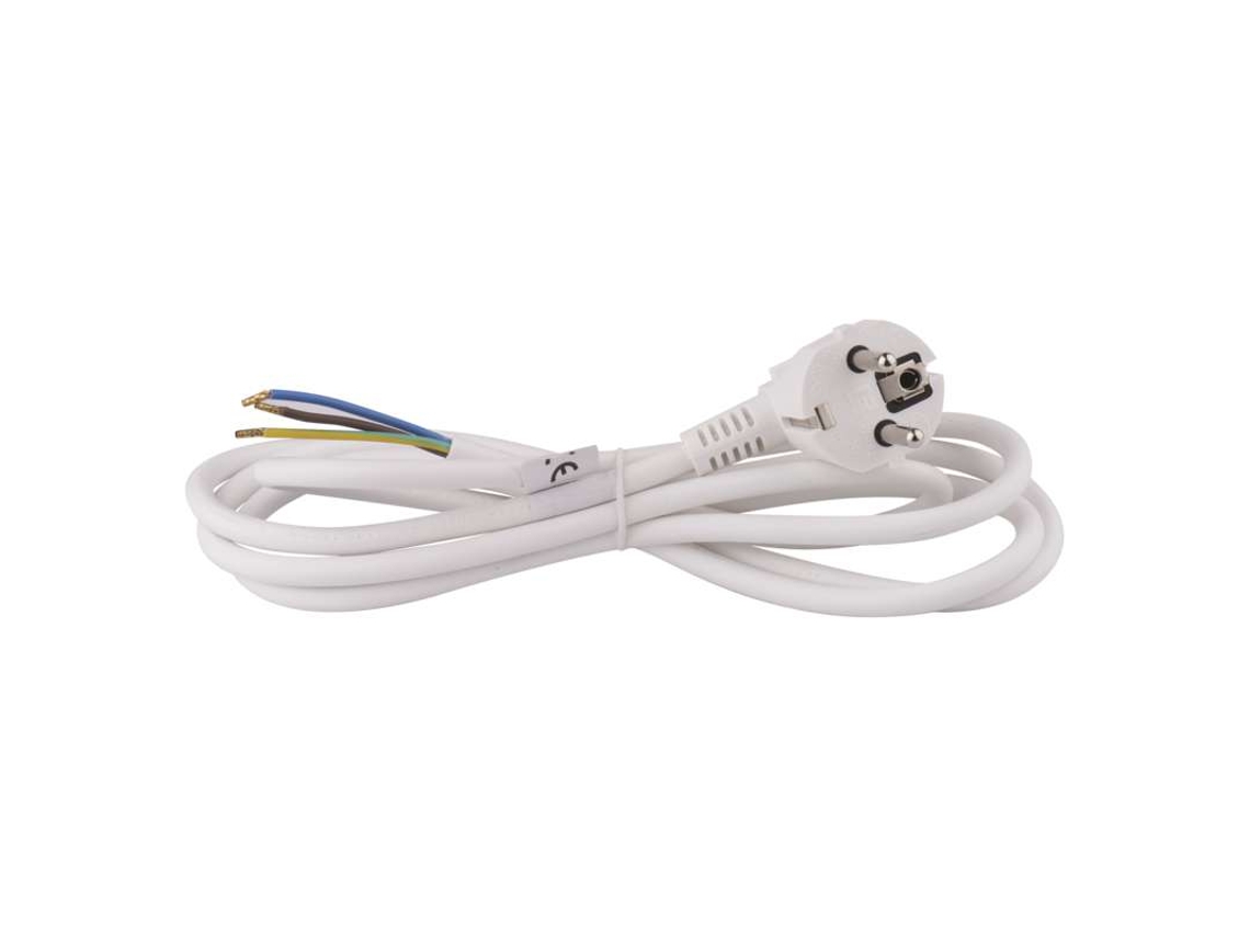 EMOS Cable de Alimentación PVC 3 × 0,75 mm2, 5m, Blanco