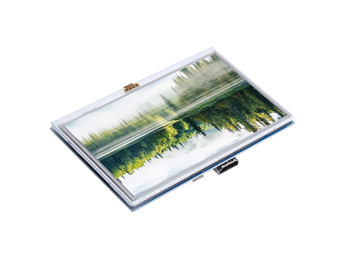2026as - Pantalla táctil LCD TFT de 5 pulgadas y 800x480 para Raspberry Pi 3/2/b+
