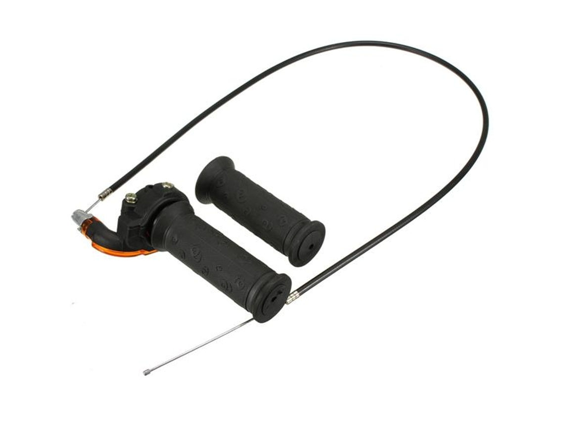 Acelerador giratorio, puños y cable para ATV, moto de trail, 90/110/125 cc