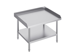Mesa de Trabajo de Acero Inoxidable 762x914x660mm Ajustable con Estante Tekmaquinas