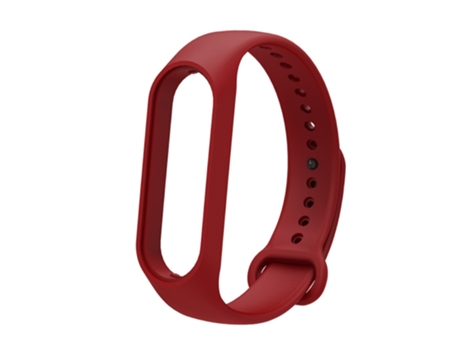 Correa TPU + PU ajustable para Xiaomi Mi Band 7 - vino tinto