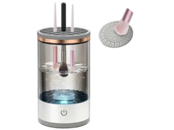 Limpiador automático de brochas de maquillaje giratorio Rosewell para todos los tamaños de brochas