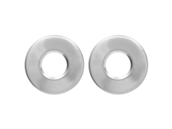 2 Tapas De Acero Inoxidable Para Escaleras De Piscina, Para Tuberías De 4,2 Cm (reemplazo)