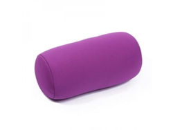 2026-3960-almohada Cilíndrica Multifuncional De Color Sólido Para Descanso Cómodo Y Portátil Púrpura