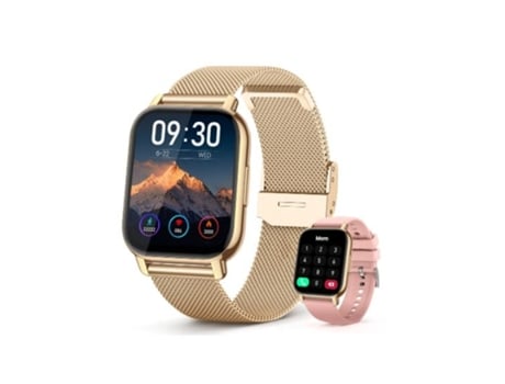 Reloj inteligente para mujer (contestar/realizar llamadas), 1.85''HD LCD Bluetooth Smartwatch para Android y iOSoro VEANXIN