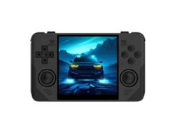 Consola de juegos portátil pequeña con pantalla de 4 pulgadas, carga USB, fabricada en plástico, ideal para regalo de cumpleaños o Navidad. Hengjian