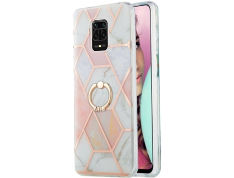 Funda Xiaomi Redmi Note 9 Pro HFS-HOUSE Mármol (Rosa)