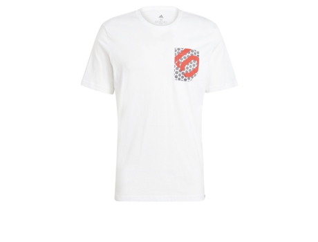Camiseta de Hombre para Cicling ADIDAS Five Ten Brand Of The Brave Blanco (M)