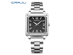 Reloj Cuadrado Unisex Impermeable (negro), Reloj Para Parejas, Reloj De Pulsera Cuadrado Sencillo
