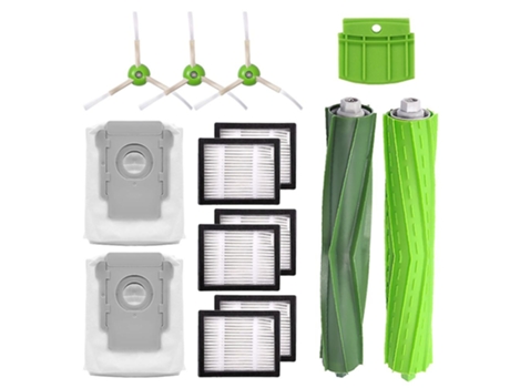 Escova de rolo escova lateral filtro hepa para irobot roomba i7 i4 i3 e5 e6