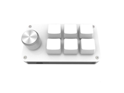 Teclado mecánico para juegos con programación de macros y teclas personalizadas, teclado numérico de 6 teclas Everley891