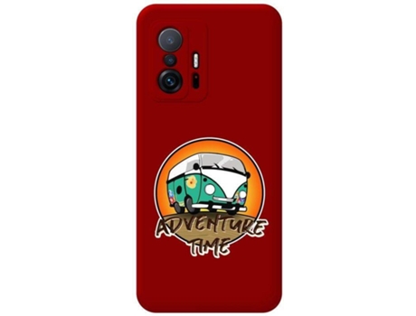 Carcasa Xiaomi 11T 5G / 11T Pro 5G TUMUNDOSMARTPHONE Adventure Time Rojo