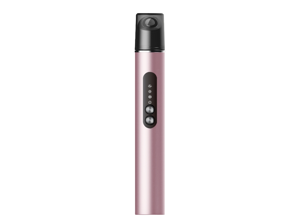 (rosa) Masajeador De Ojos Vibratorio Ems, Para Eliminar Arrugas Faciales, Reafirmar Y Tonificar La Piel.