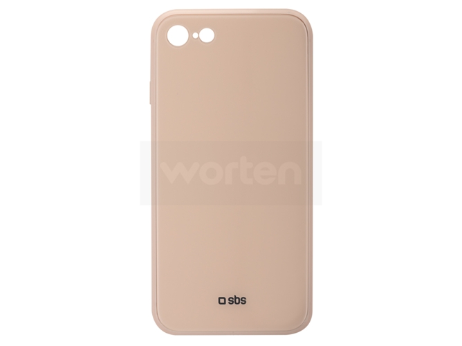 Funda iPhone 6, 6s, 7, 8, SE SBS Vitro Rosa