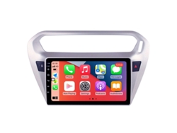Coche Radio Android Auto Autoradio 8GB RAM 128G ROM CarPlay Navegación GPS Pantalla Táctil RoverOne para Peugeot 301 for Citroen C-Elysee CElysee 2012 - 2016 