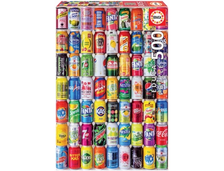 Puzzle EDUCA 500 Lata Sobre Lata (Edad Mínima: 12 Años - 500 Piezas)