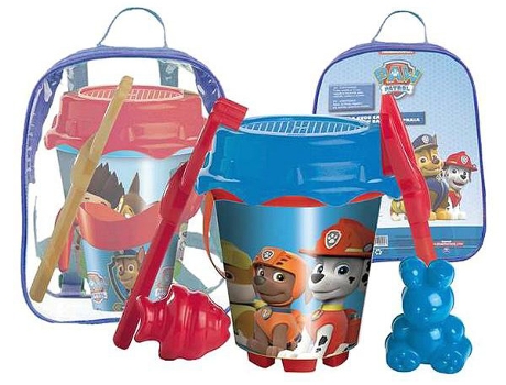 Mochila DISFRAZZES Cubo Playa Castillo Paw Patrol (18 cm)