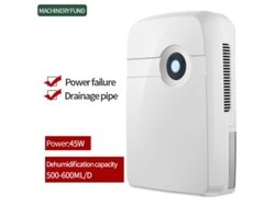 Deshumidificador eléctrico silencioso MDUG de 2,5 litros con temporizador y control remoto (2,5 l)