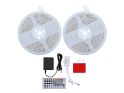 2026-cinta Led Rgb 10m Con Control Remoto De 44 Teclas, Luz Led Impermeable Para Decoración