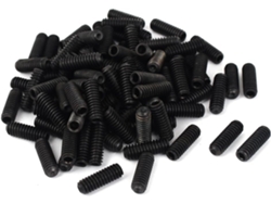 100 Piezas De Clavos, Tornillos Y Sujetadores De 1/4" X 3/4", 20 Hilos, Juego Hexagonal, De Corte De