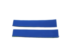 2 Fundas Antideslizantes, Antipérdida Y Antihundimiento De Neopreno Azul Para Empuñadura De Remo De Kayak