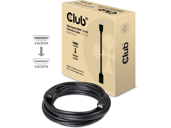 Cable HDMI CLUB3D (HDMI)