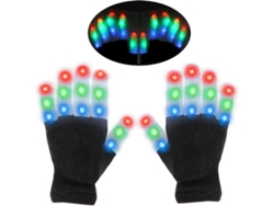 Guantes Led Para Niños, 6 Modos De Iluminación, Ideales Para Fiestas, Navidad, Noche De Las Hogueras, Regalos De Cumpleaños.