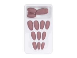 Rebe-24 Unhas Falsas De Cobertura Total Mate, Pontas De Unhas Artificiais Para Manicure, Ferramenta Para Mulheres E Meninas F133