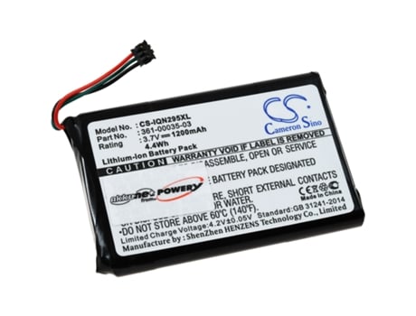 Batería POWERY 1.61.GAR.3.143 para Navegador GPS Garmin nüvi 2557