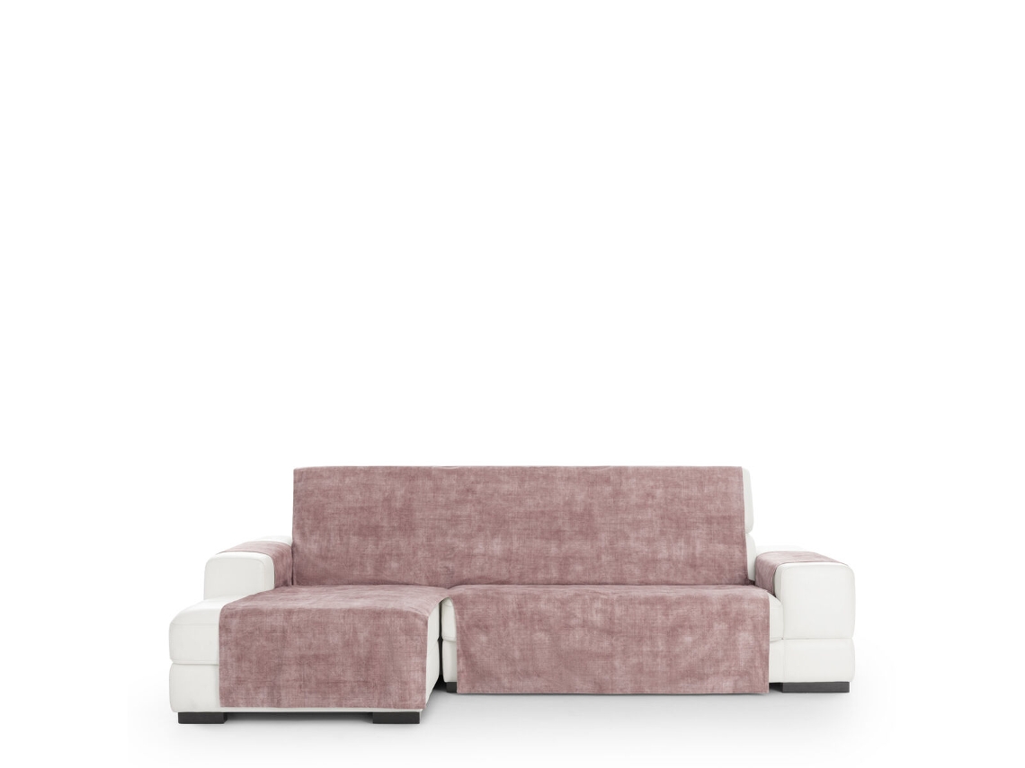 Funda para chaise longue de brazo corto izquierdo EYSA TURIN Rosa 100 x 110 x 300 cm