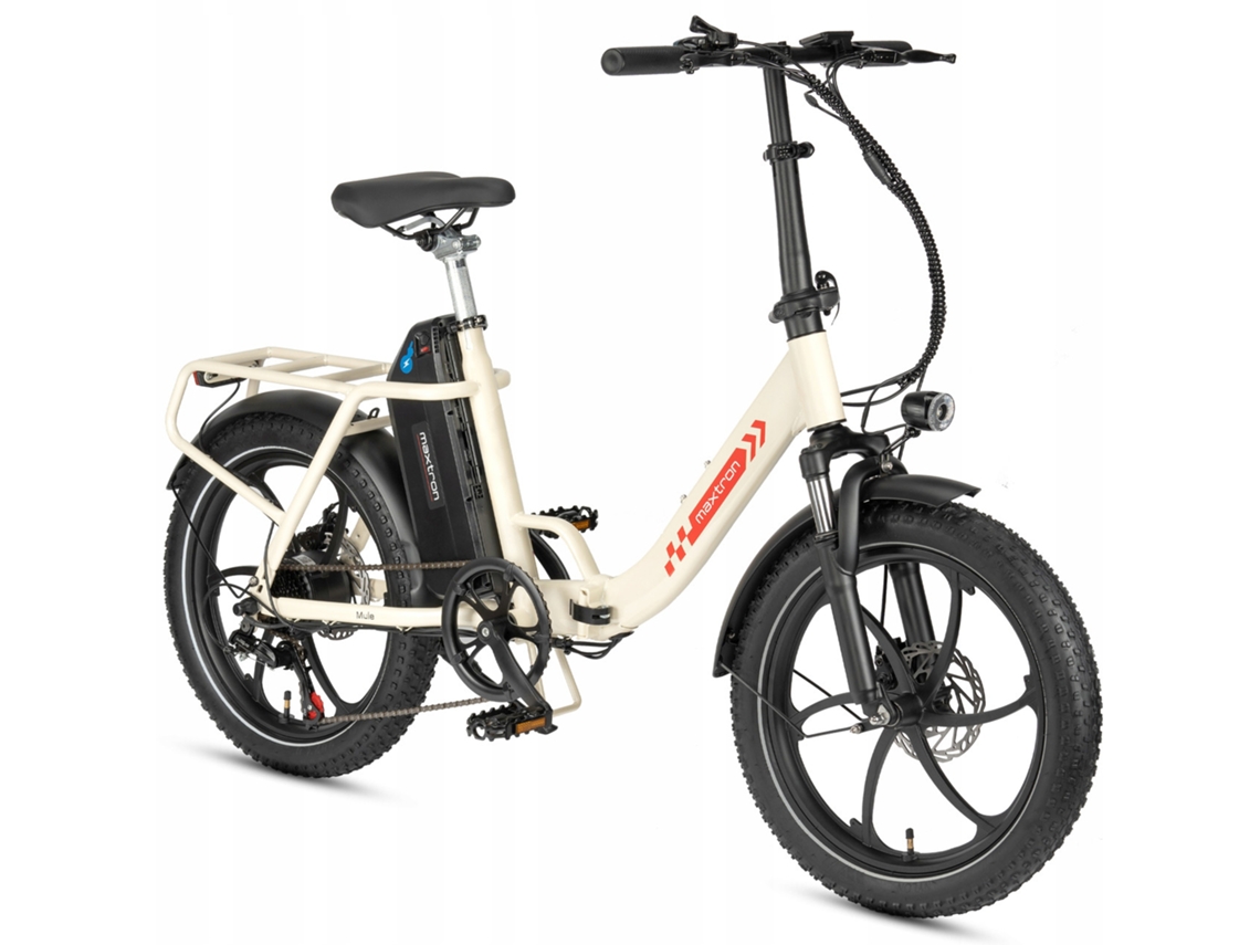 Bicicleta Eléctrica Plegable Para Hombre Y Mujer Maxtron 250 W, 20 Ah, 120 Km, 20"