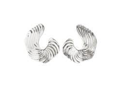 2026-aretes Para Mujer De Forma Irregular Punk Exagerados De Aleación Electrolizada Antideslizantes Y Ligeros