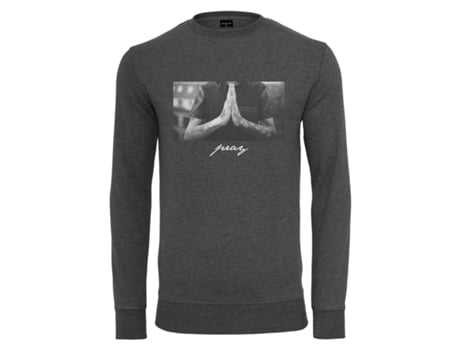 Camiseta MISTER TEE Cuello Redondo Pray Marrón (S)