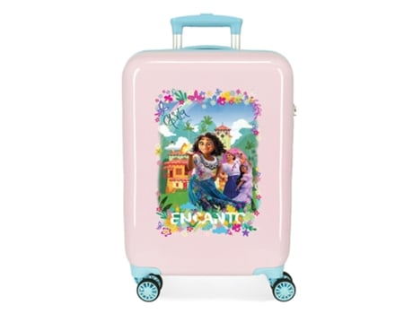 Maleta de Viaje DISNEY Encanto Casita Los Madrigal (Abs - Rosa - 38 x 55 x 20 cm)
