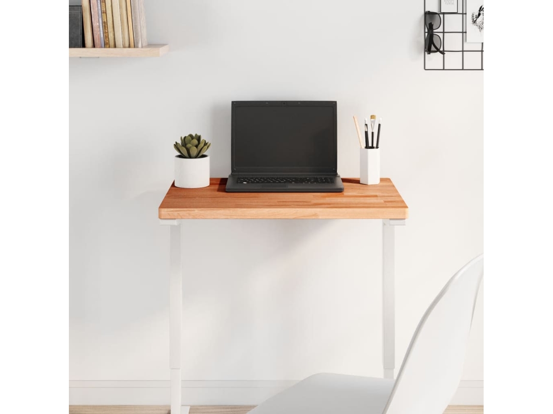 Tablero de mesa | Tablero de escritorio | Superficie de mesa rectangular 60x40x2,5 cm Madera maciza de haya