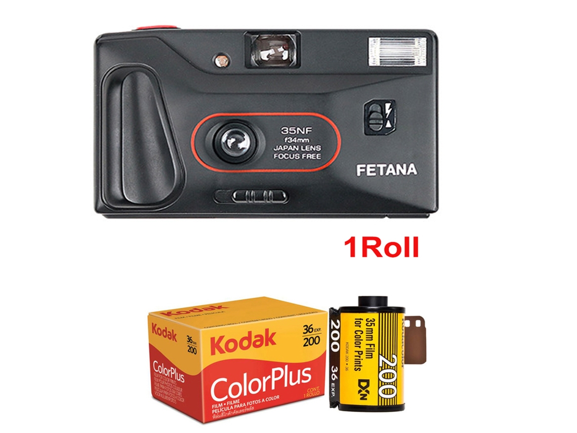 (cámara De Película) Cámara De Película, Cámara De Foco Fijo, Cámara De Película De 35 Mm, Reutilizable.