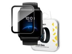 Vidrio de reloj vidrio híbrido para Realme Watch 2 - negro WOZINSKY