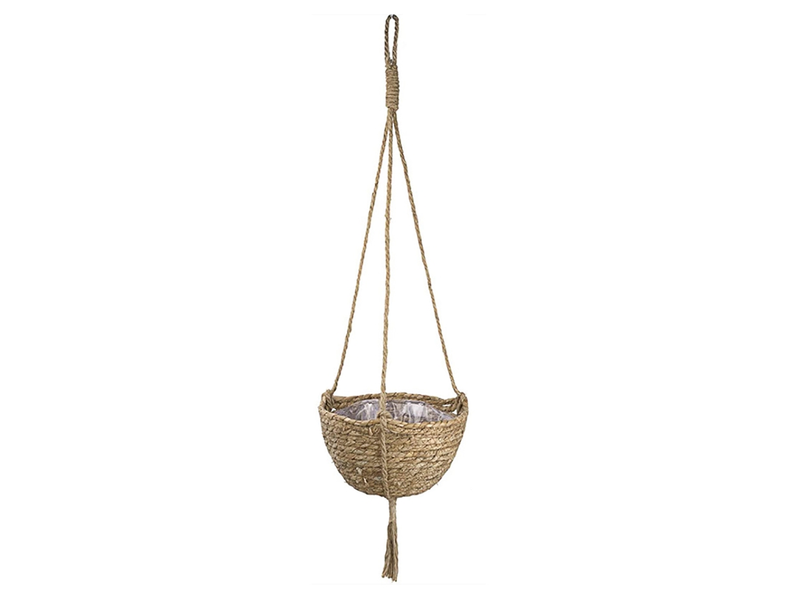Cesta colgante para plantas, de tela, 2 unidades