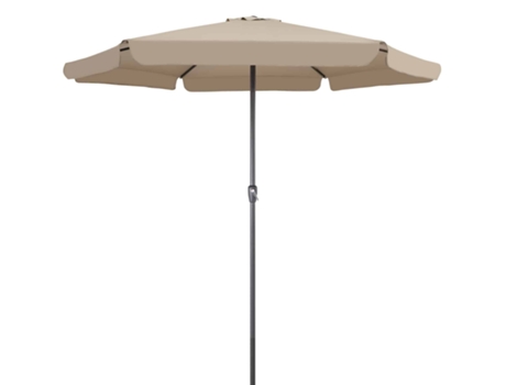 Sombrilla Maui Taupe 3,3m con Manivela