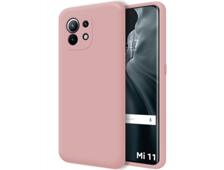 Carcasa Xiaomi Mi 11 5G TUMUNDOSMARTPHONE Silicona Líquida Rosa