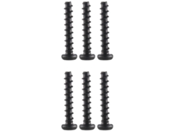 6 tornillos y clavos para aspiradora inalámbrica V6 V7 V8 V10 V11, batería/fuente de alimentación
