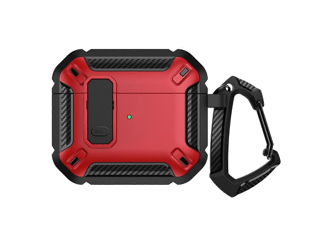 Estuche protector resistente a impactos con gancho para AirPods 3 GIECY