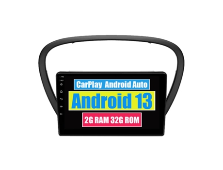 Autoradio Multimedia ROVERONE para Peugeot 607 2004 - 2010 CarPlay Android Coche Radio Bluetooth Navegación