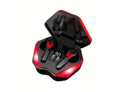 Auriculares Sem Fio Digital Baixa Latência Yizhood Tecido Bluetooth Negro