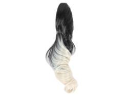 Extensión De Cabello De Cola De Caballo Rizado Con Pinza Para Mujeres Pelo Sintético Natural 55cm