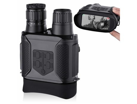 Prismáticos de Larga Distancia 10X42 para Adultos, Ligeros y Portátiles, Ideales para Observación de Aves y Viajes - Negro